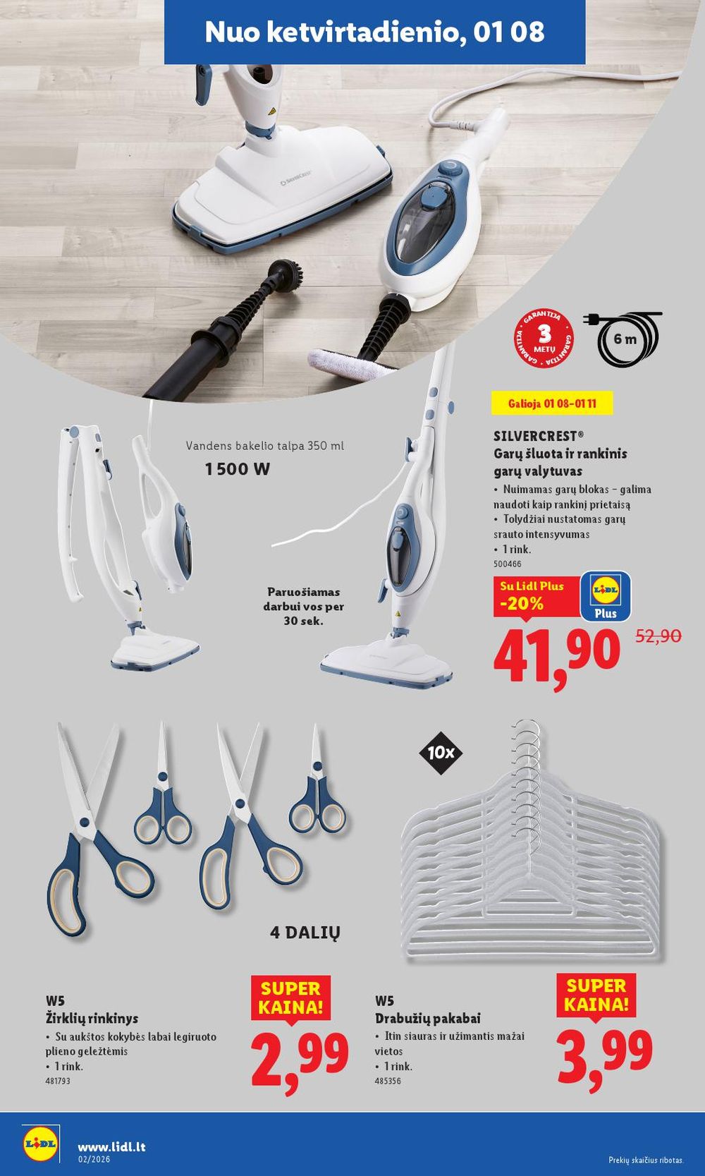 lidl - LIDL - Ne maisto prekių pasiūlymai (2026 01 05 - 2026 01 11) - page: 26