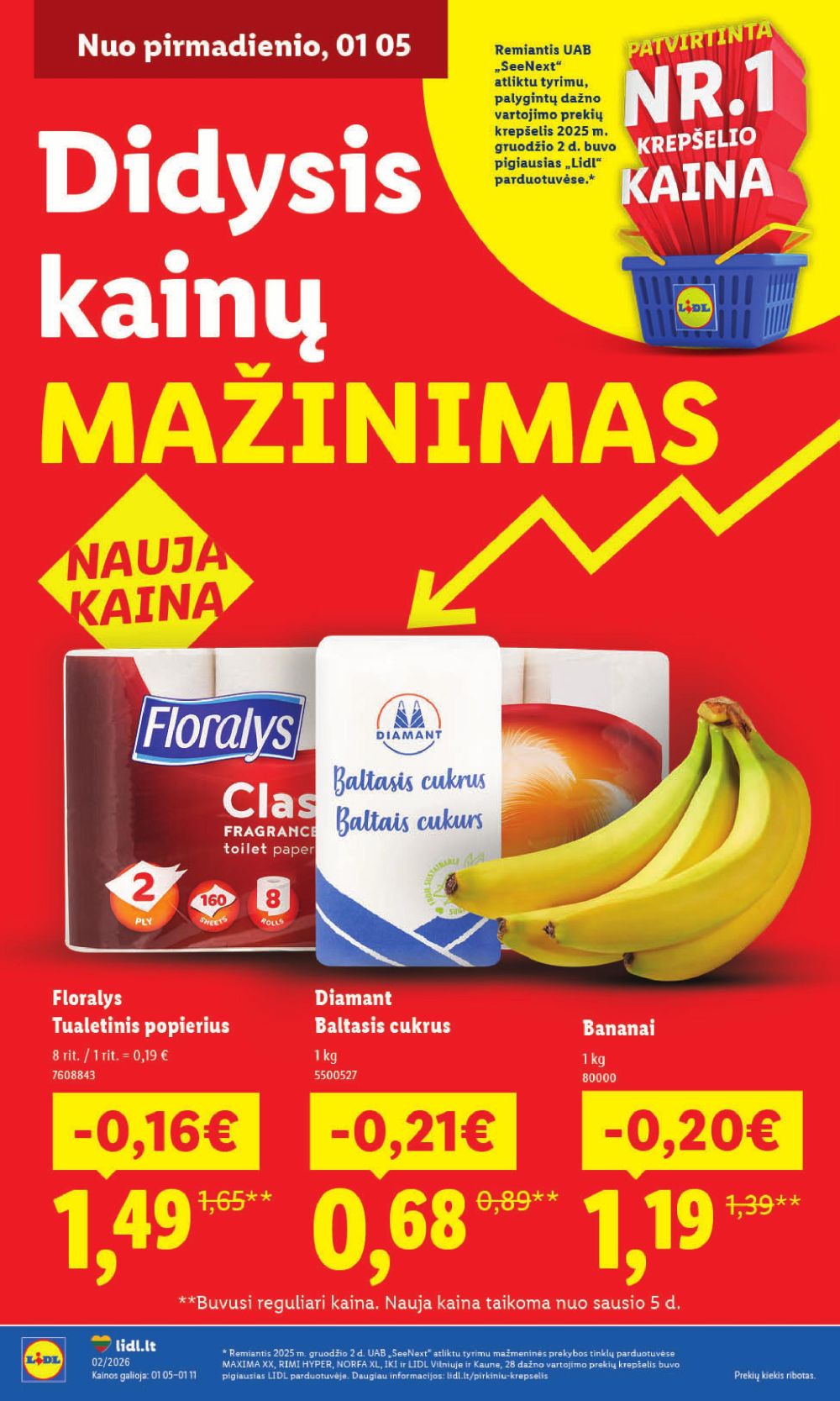 lidl - LIDL - Didysis kainų mažinimas