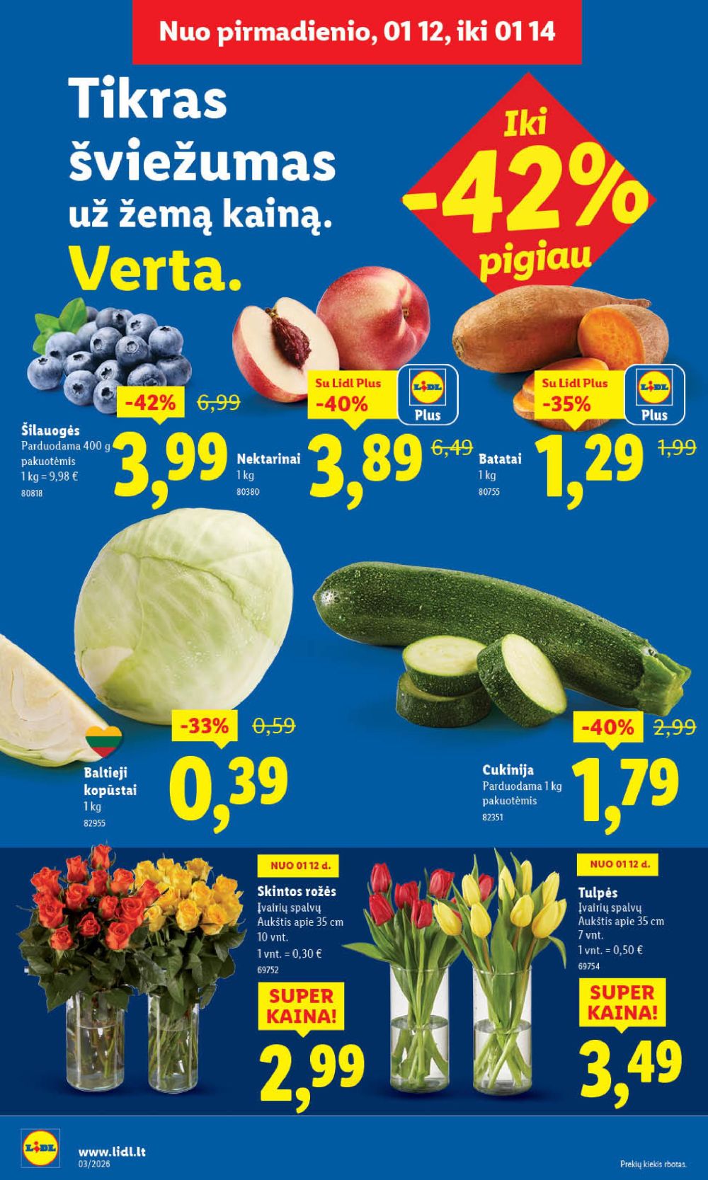 lidl - LIDL - Maisto prekių pasiūlymai (2026 01 12 - 2026 01 18) - page: 6
