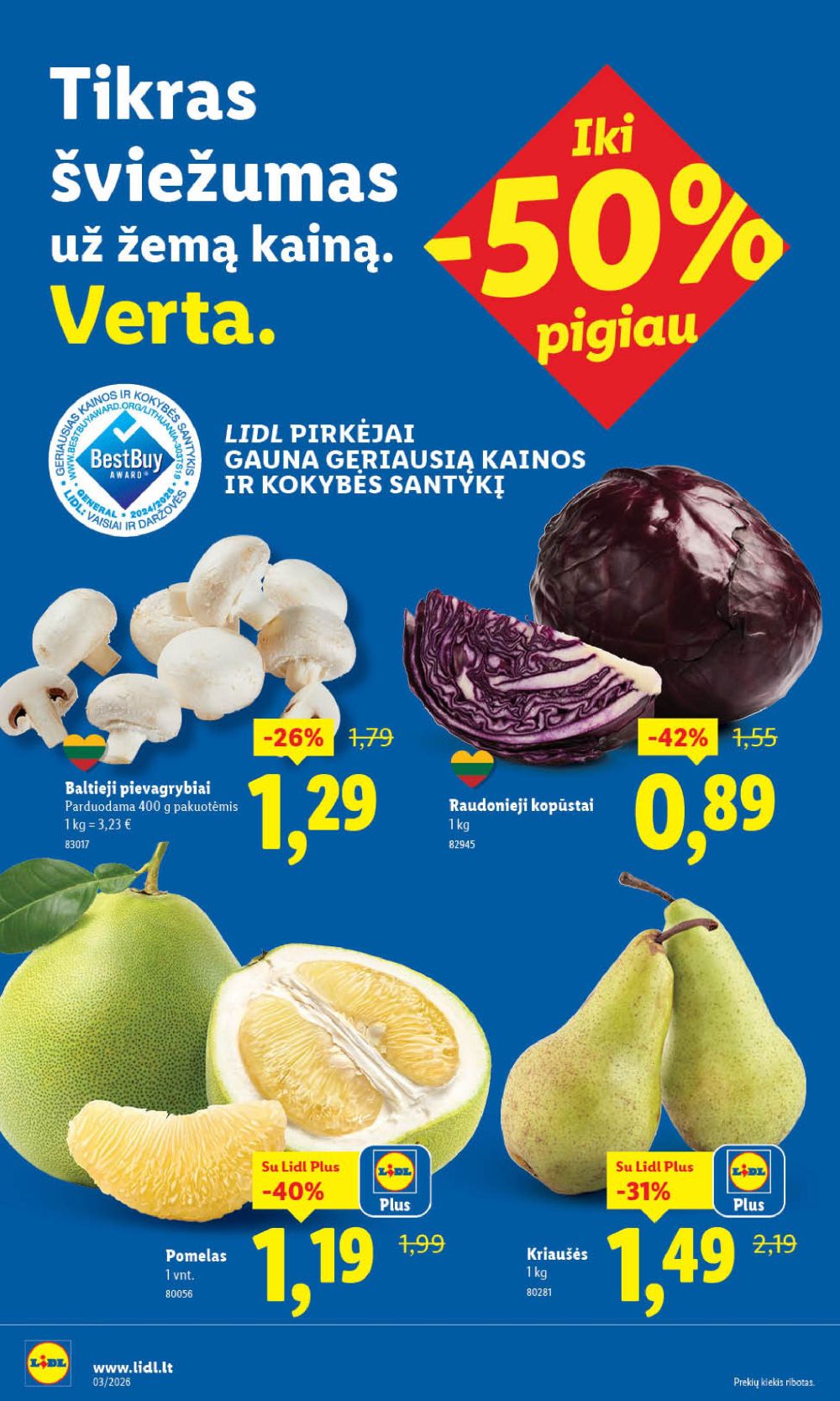 lidl - LIDL - Maisto prekių pasiūlymai (2026 01 12 - 2026 01 18) - page: 30