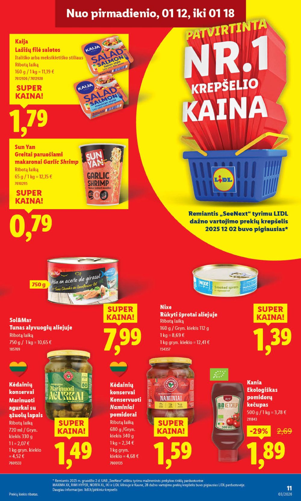lidl - LIDL - Maisto prekių pasiūlymai (2026 01 12 - 2026 01 18) - page: 13
