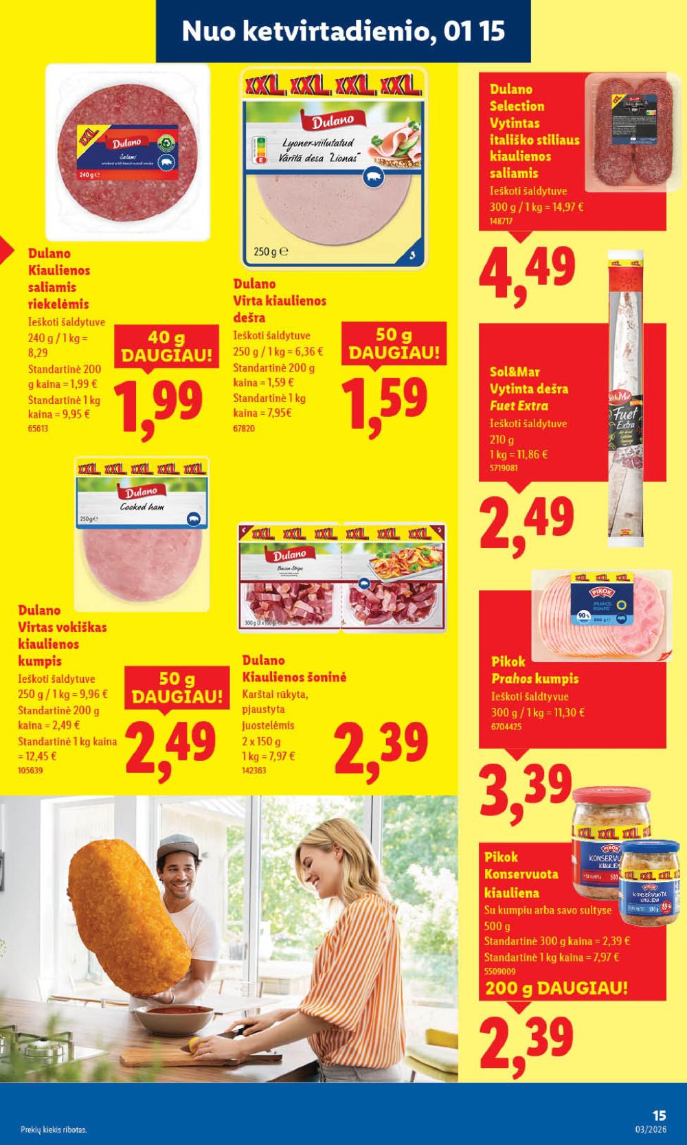 lidl - LIDL - Maisto prekių pasiūlymai (2026 01 12 - 2026 01 18) - page: 17