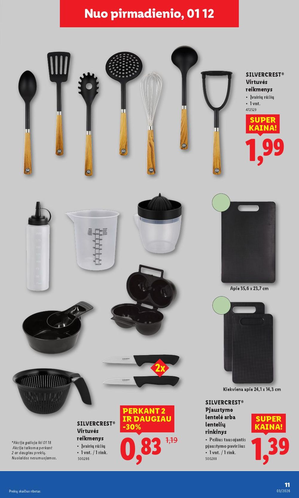 lidl - LIDL - Ne maisto prekių pasiūlymai (2026 01 12 - 2026 01 18) - page: 11