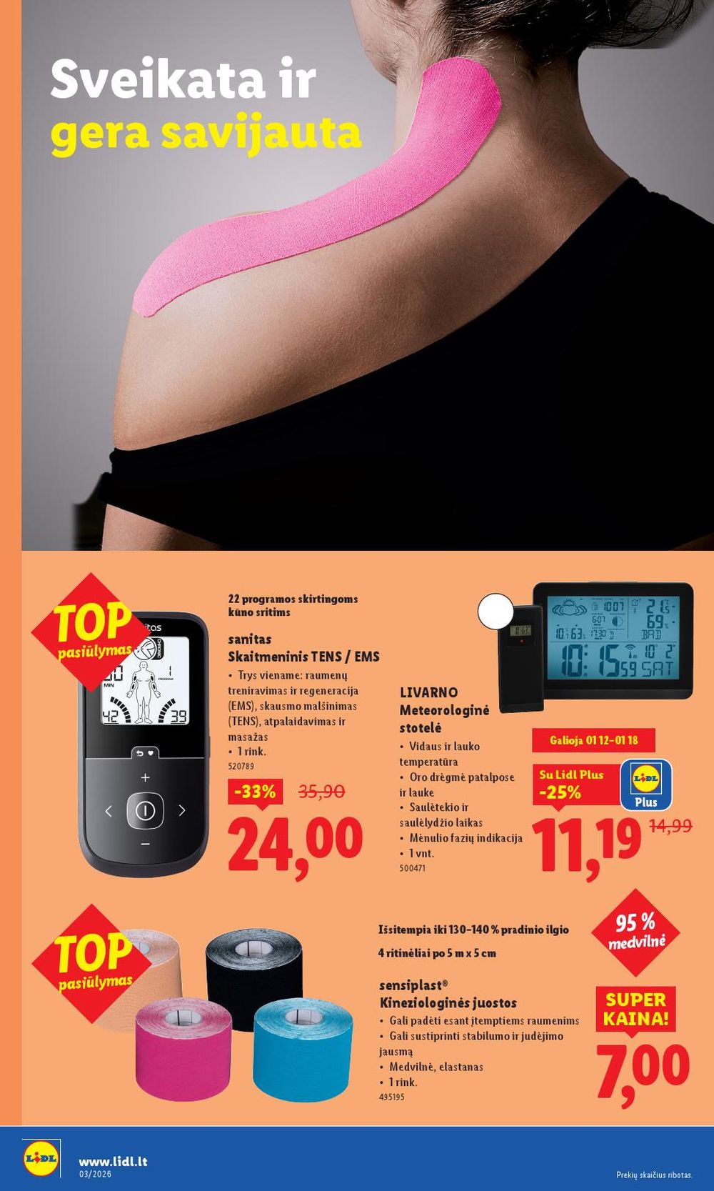 lidl - LIDL - Ne maisto prekių pasiūlymai (2026 01 12 - 2026 01 18) - page: 2