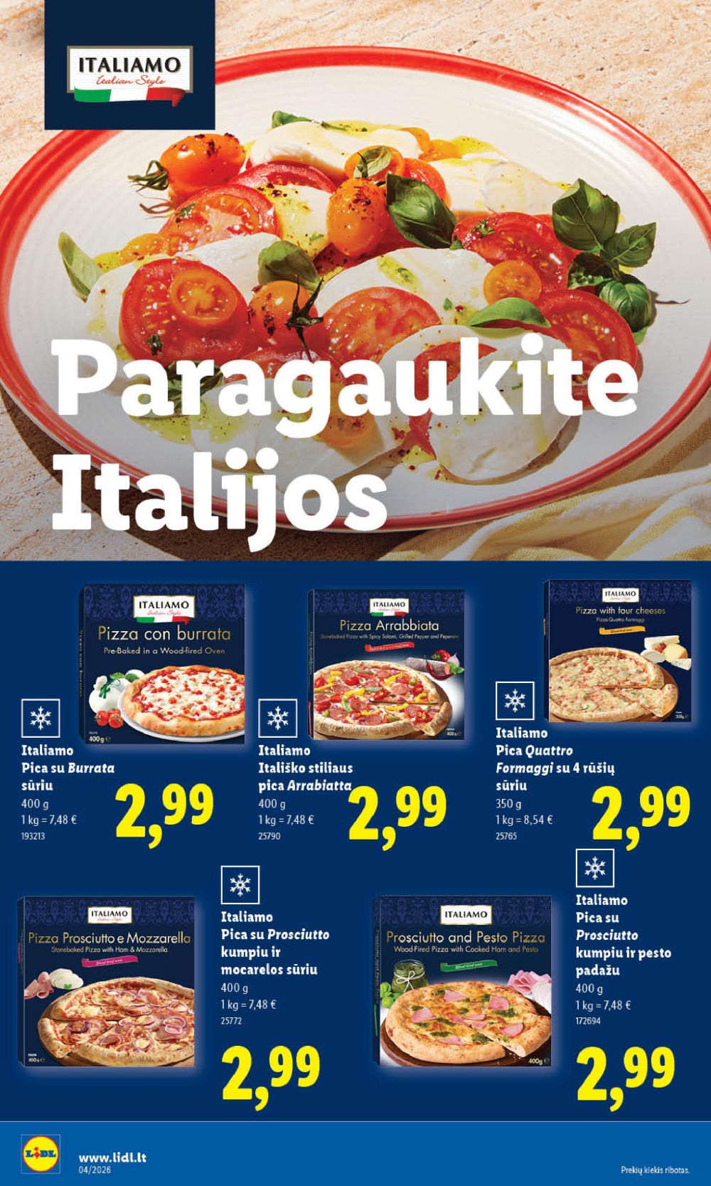 lidl - LIDL - Maisto prekių pasiūlymai (2026 01 19 - 2026 01 25) - page: 12