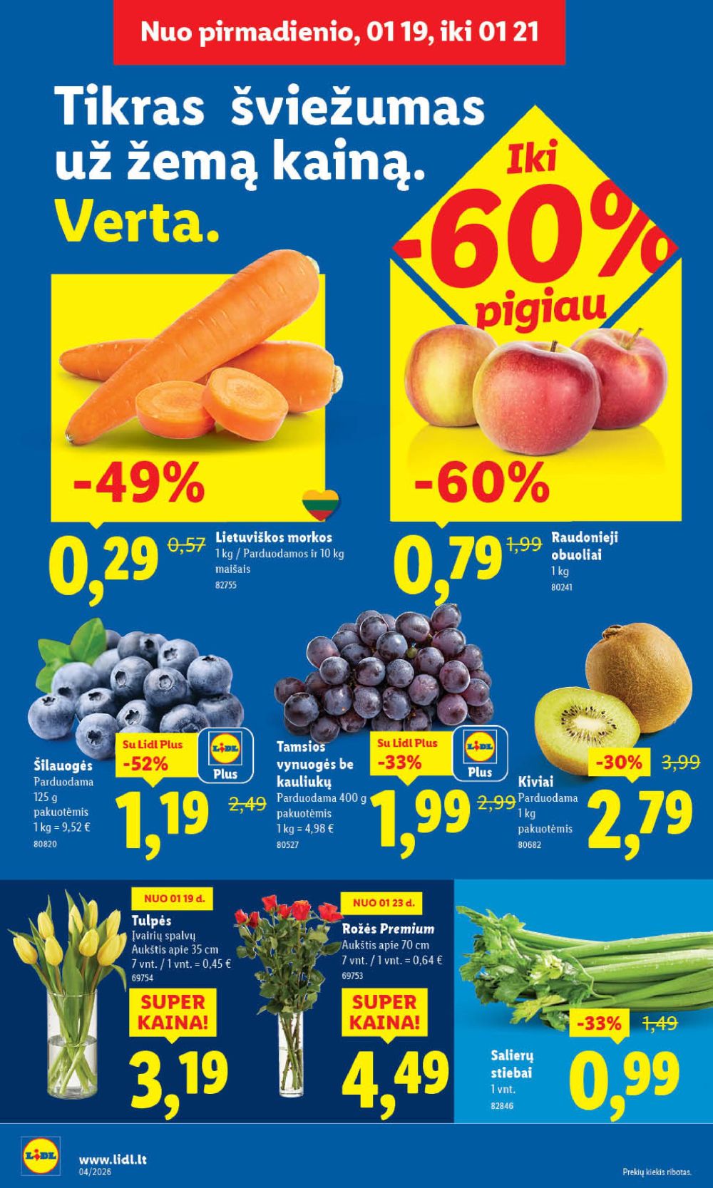lidl - LIDL - Maisto prekių pasiūlymai (2026 01 19 - 2026 01 25) - page: 4