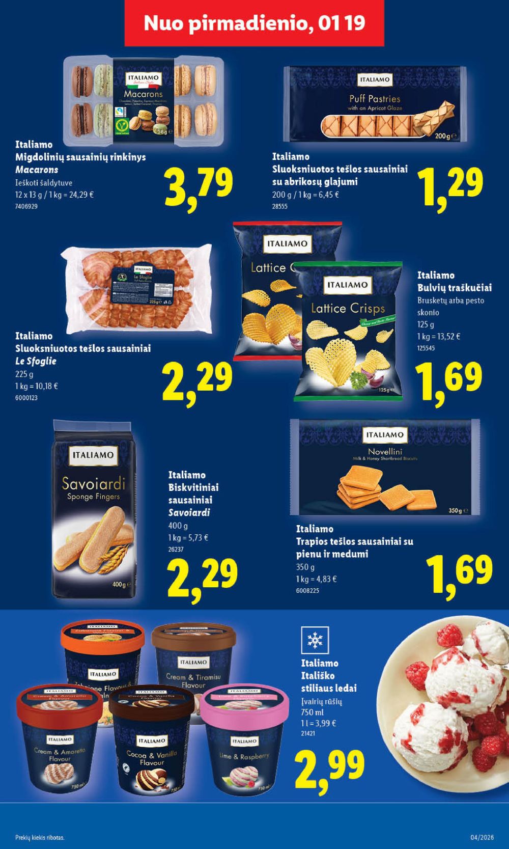 lidl - LIDL - Maisto prekių pasiūlymai (2026 01 19 - 2026 01 25) - page: 23