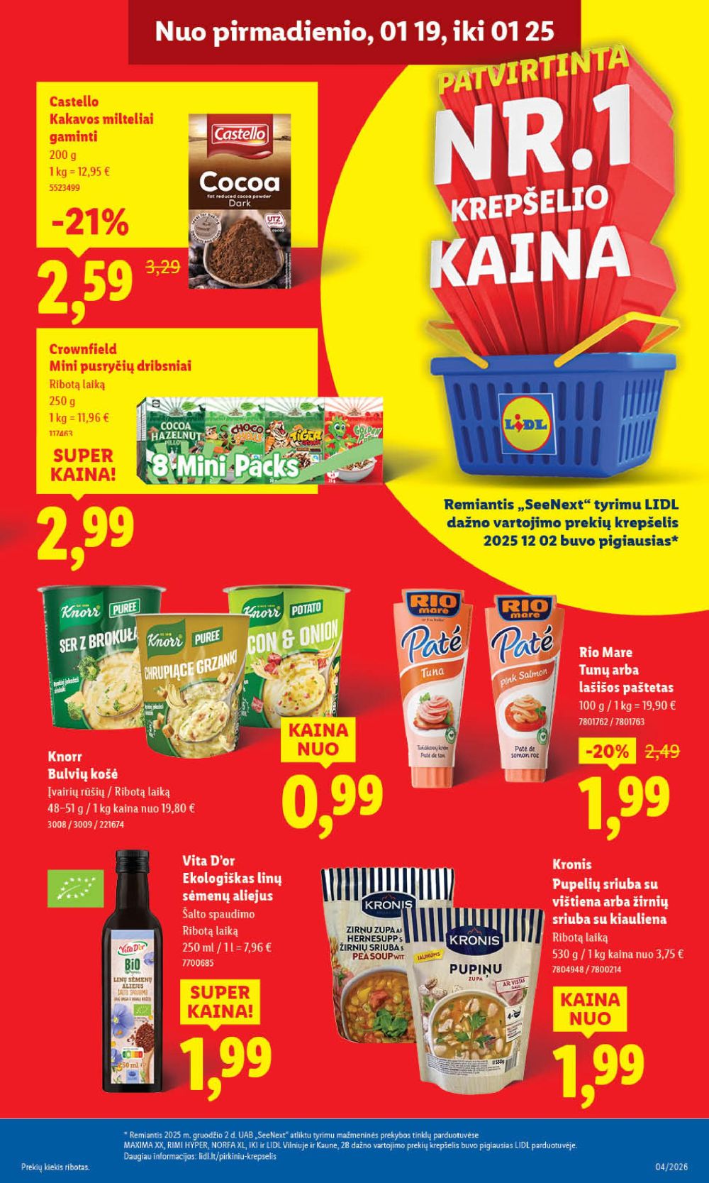lidl - LIDL - Maisto prekių pasiūlymai (2026 01 19 - 2026 01 25) - page: 27