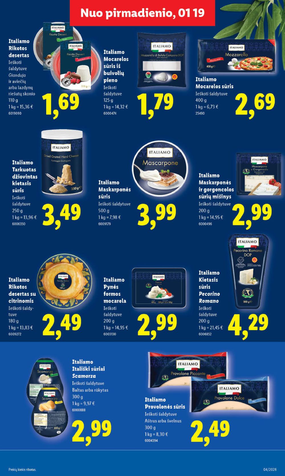 lidl - LIDL - Maisto prekių pasiūlymai (2026 01 19 - 2026 01 25) - page: 13