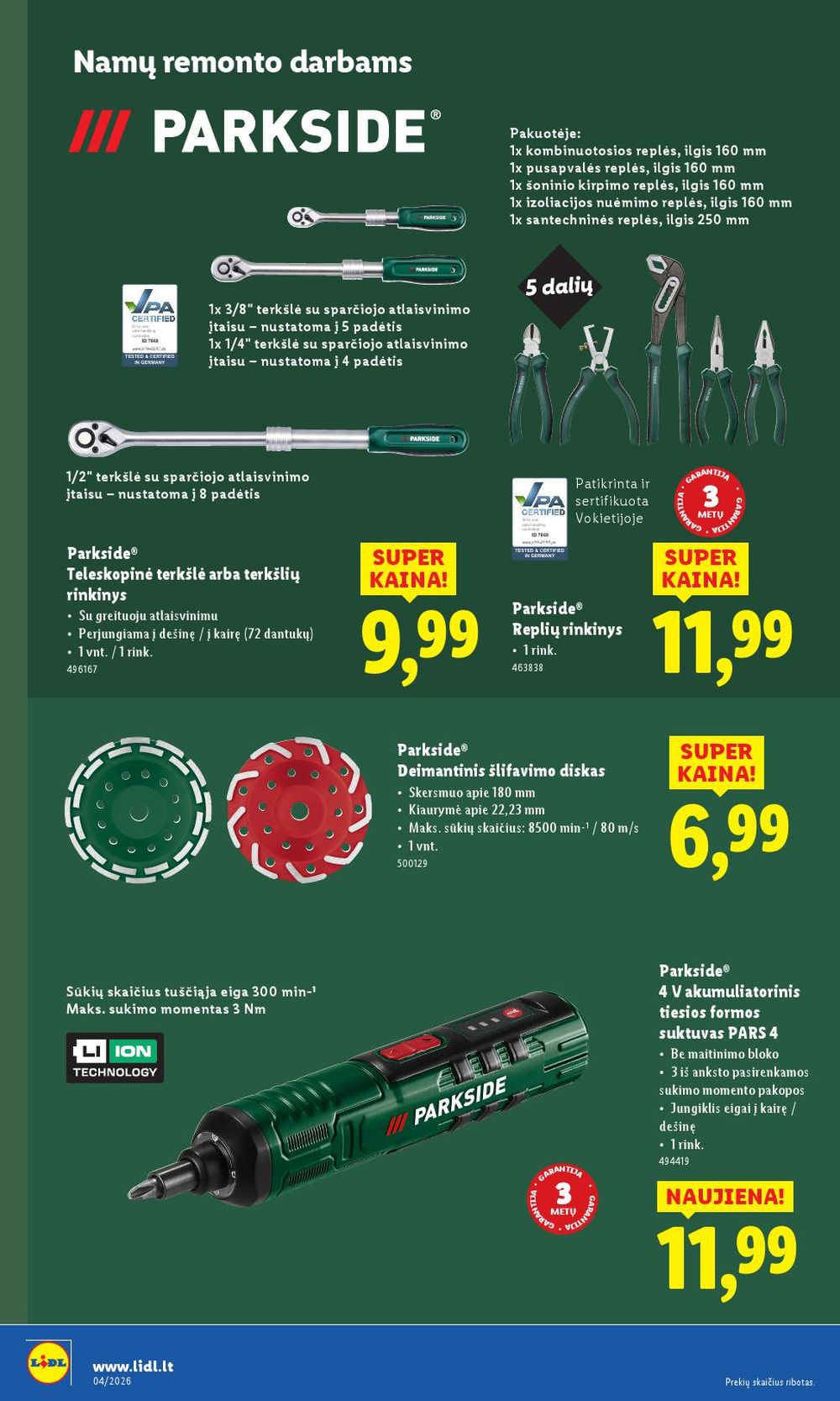 lidl - LIDL - Ne maisto prekių pasiūlymai (2026 01 19 - 2026 01 25) - page: 24