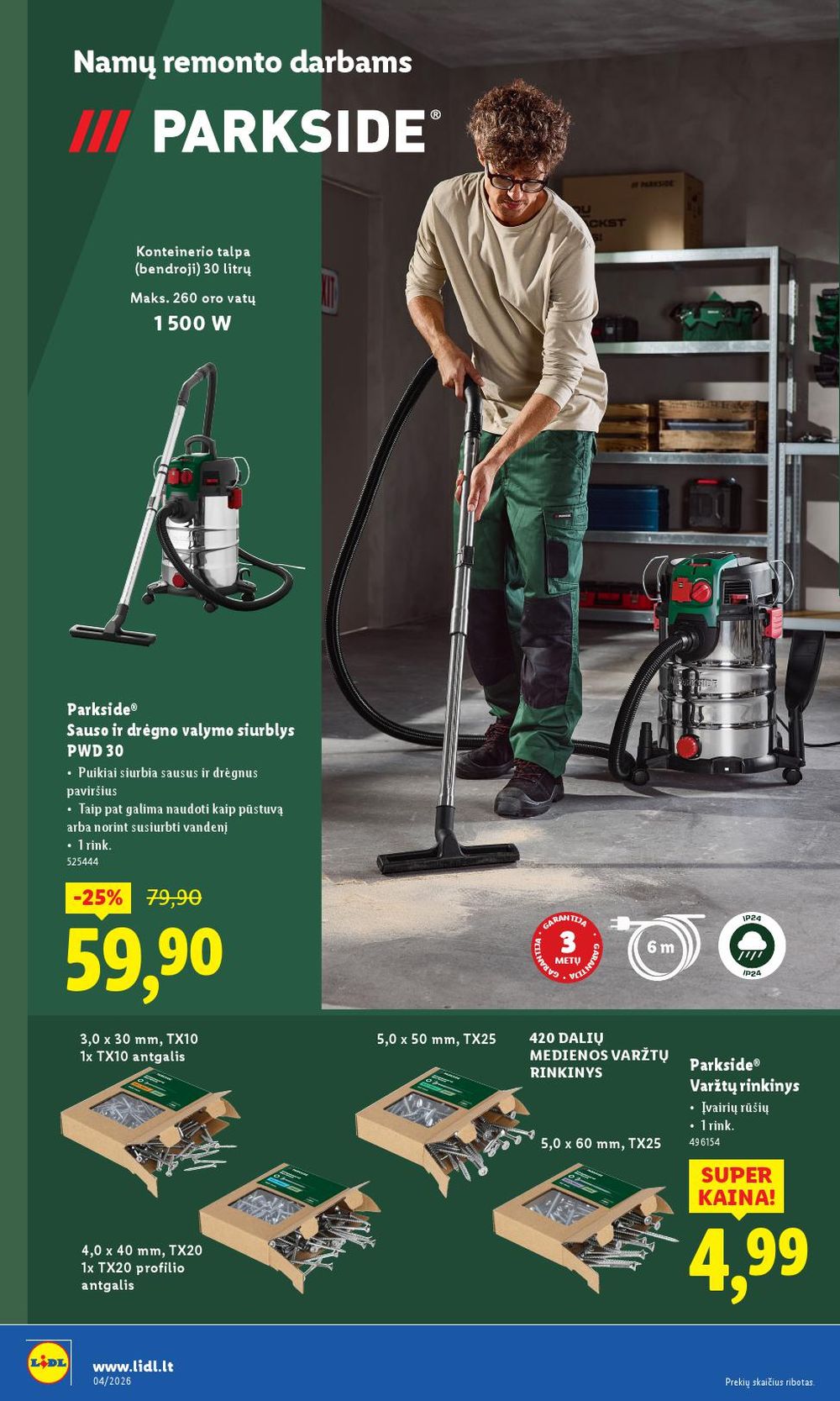 lidl - LIDL - Ne maisto prekių pasiūlymai (2026 01 19 - 2026 01 25) - page: 20