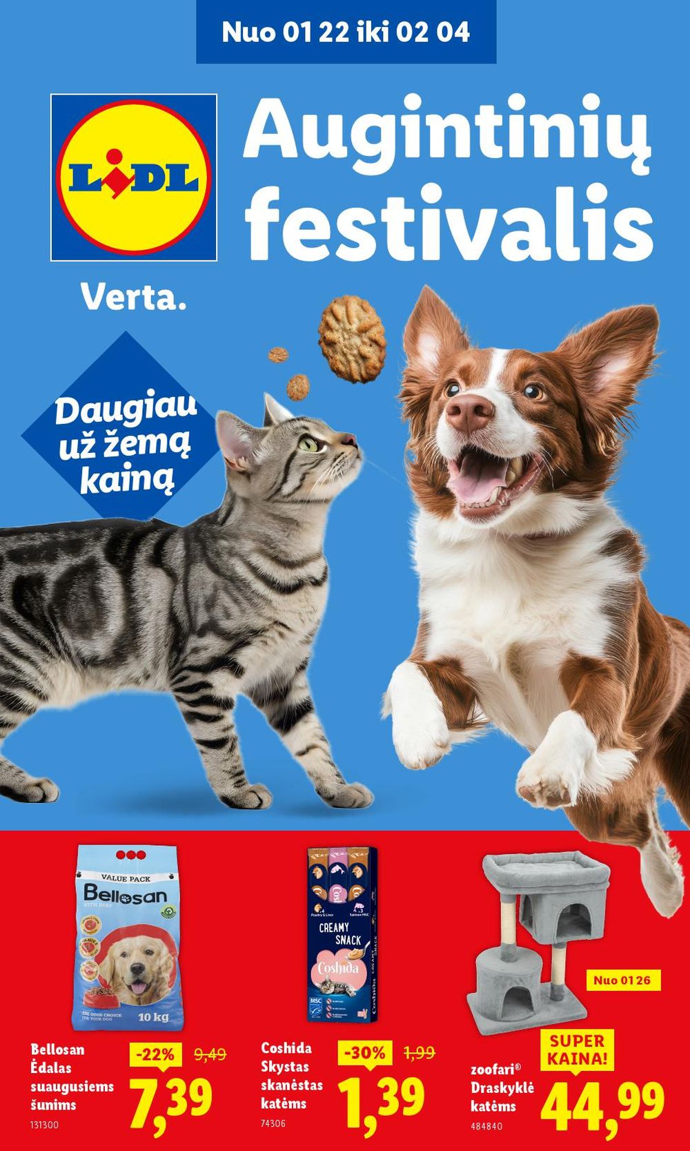 lidl - LIDL - Gyvūnų katalogas (2026 01 22 - 2026 02 04)