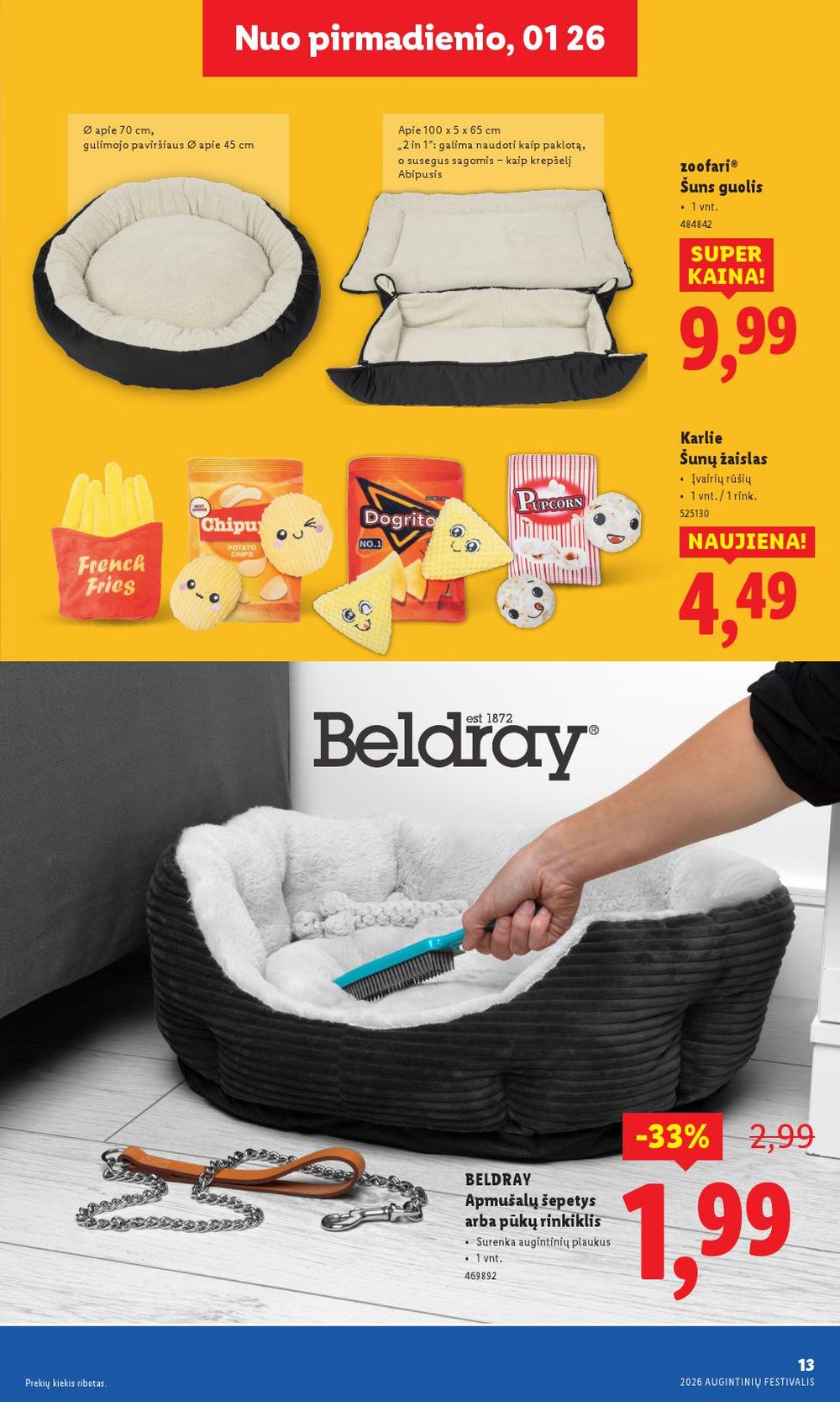 lidl - LIDL - Gyvūnų katalogas (2026 01 22 - 2026 02 04) - page: 13