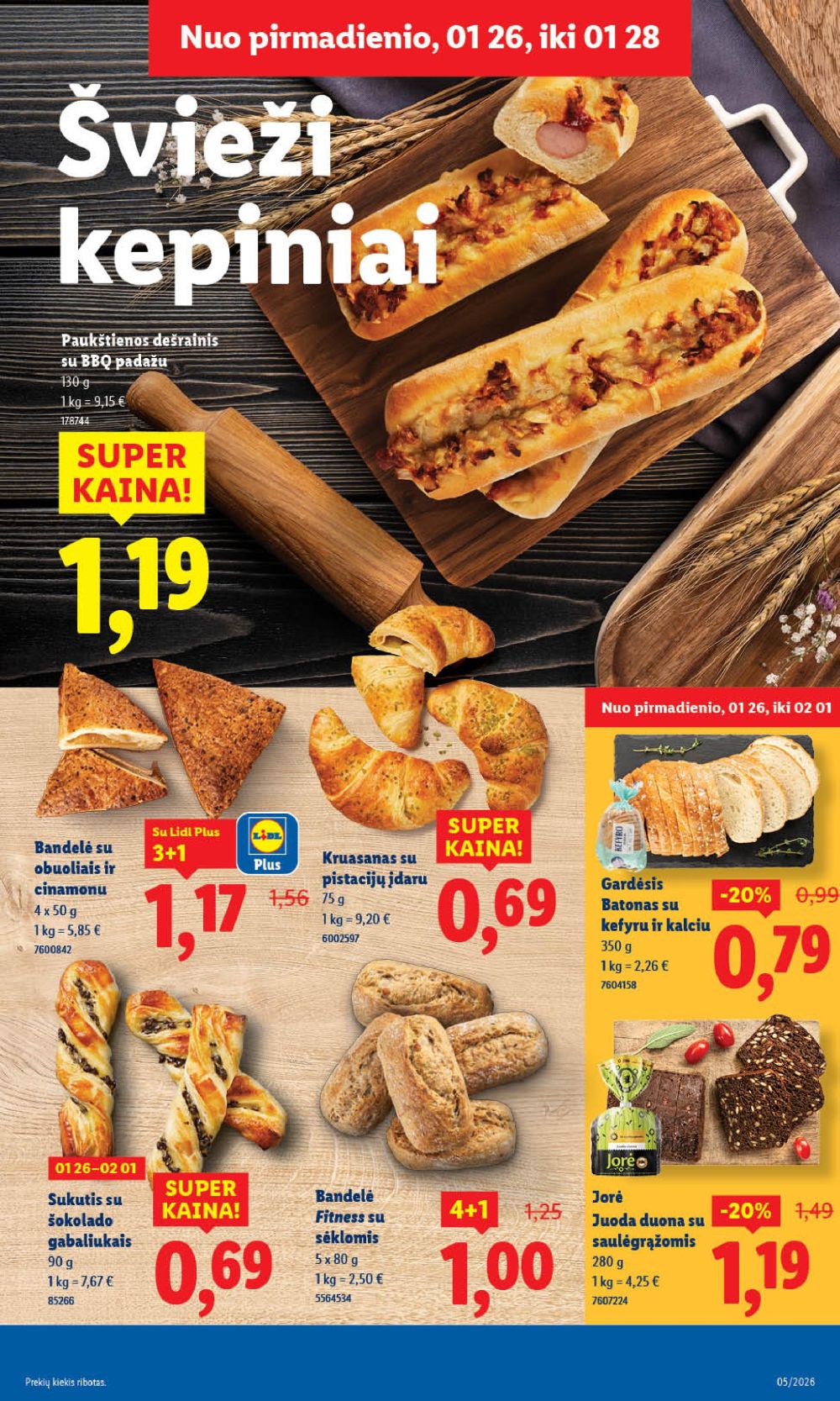lidl - LIDL - Maisto prekių pasiūlymai (2026 01 26 - 2026 02 01) - page: 5