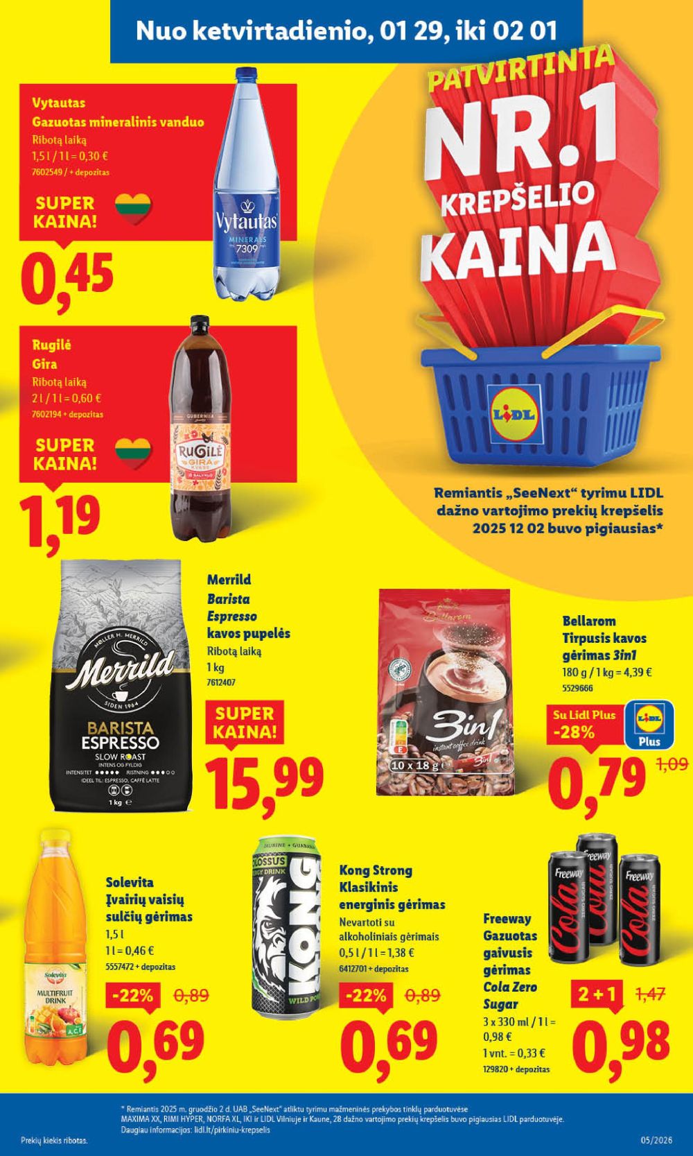 lidl - LIDL - Maisto prekių pasiūlymai (2026 01 26 - 2026 02 01) - page: 23