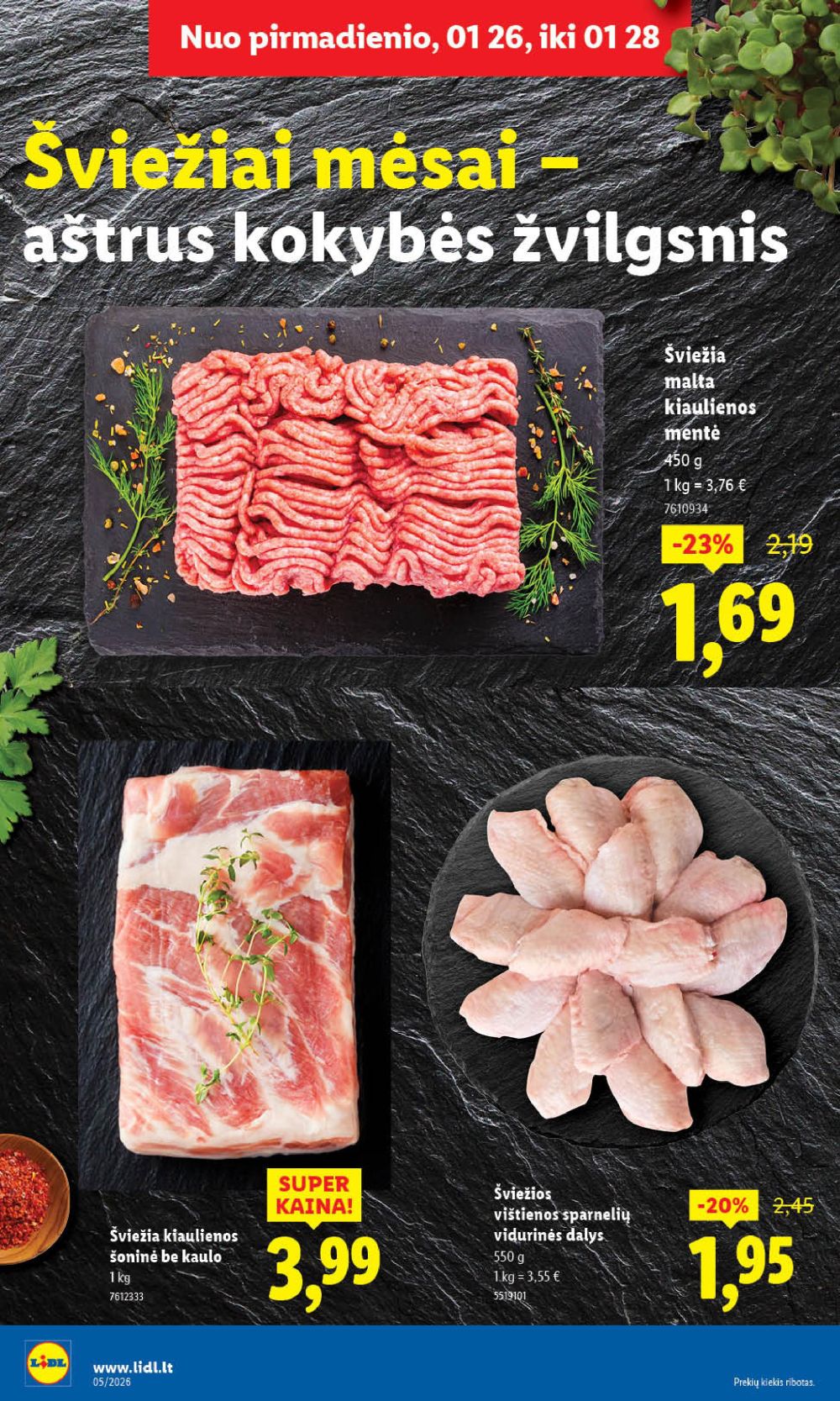 lidl - LIDL - Maisto prekių pasiūlymai (2026 01 26 - 2026 02 01) - page: 6