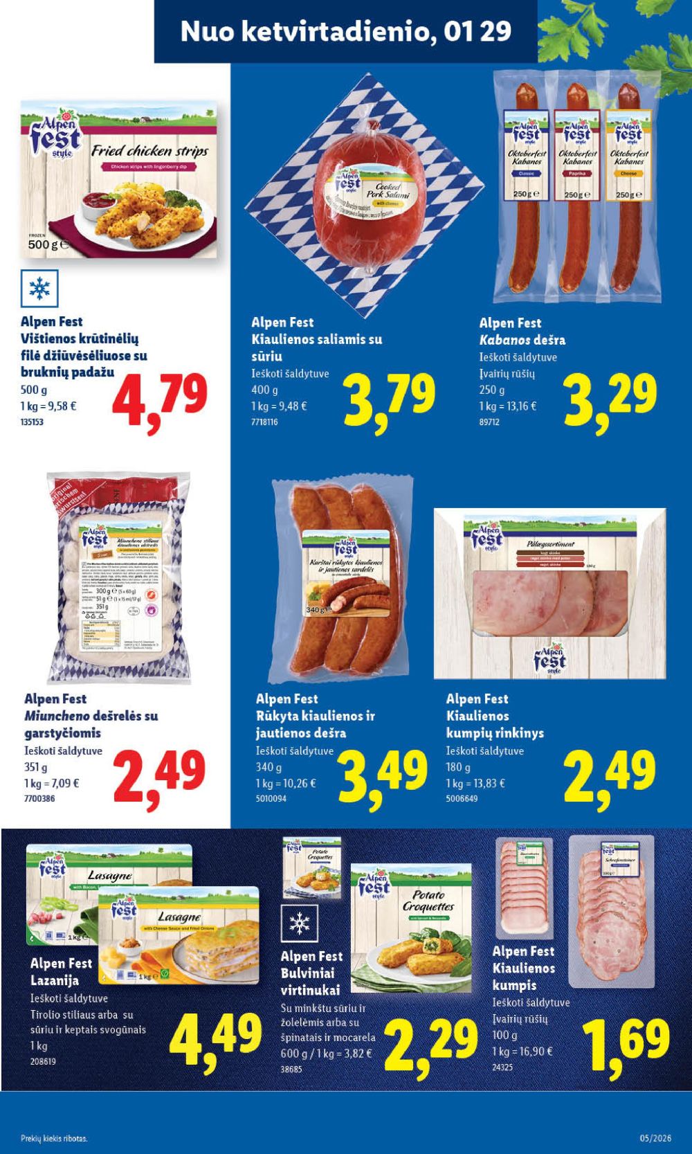 lidl - LIDL - Maisto prekių pasiūlymai (2026 01 26 - 2026 02 01) - page: 15