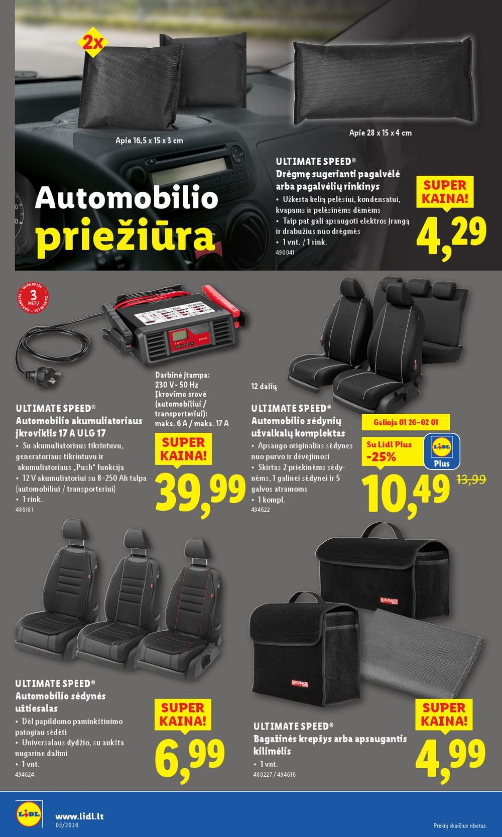 lidl - LIDL - Ne maisto prekių pasiūlymai (2026 01 26 - 2026 02 01) - page: 6