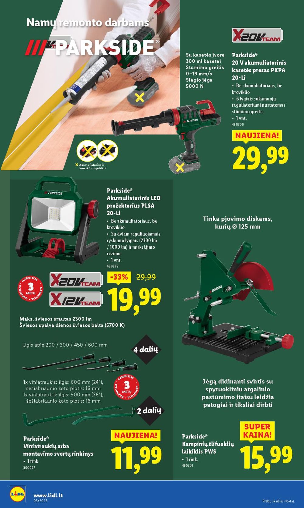 lidl - LIDL - Ne maisto prekių pasiūlymai (2026 01 26 - 2026 02 01) - page: 12