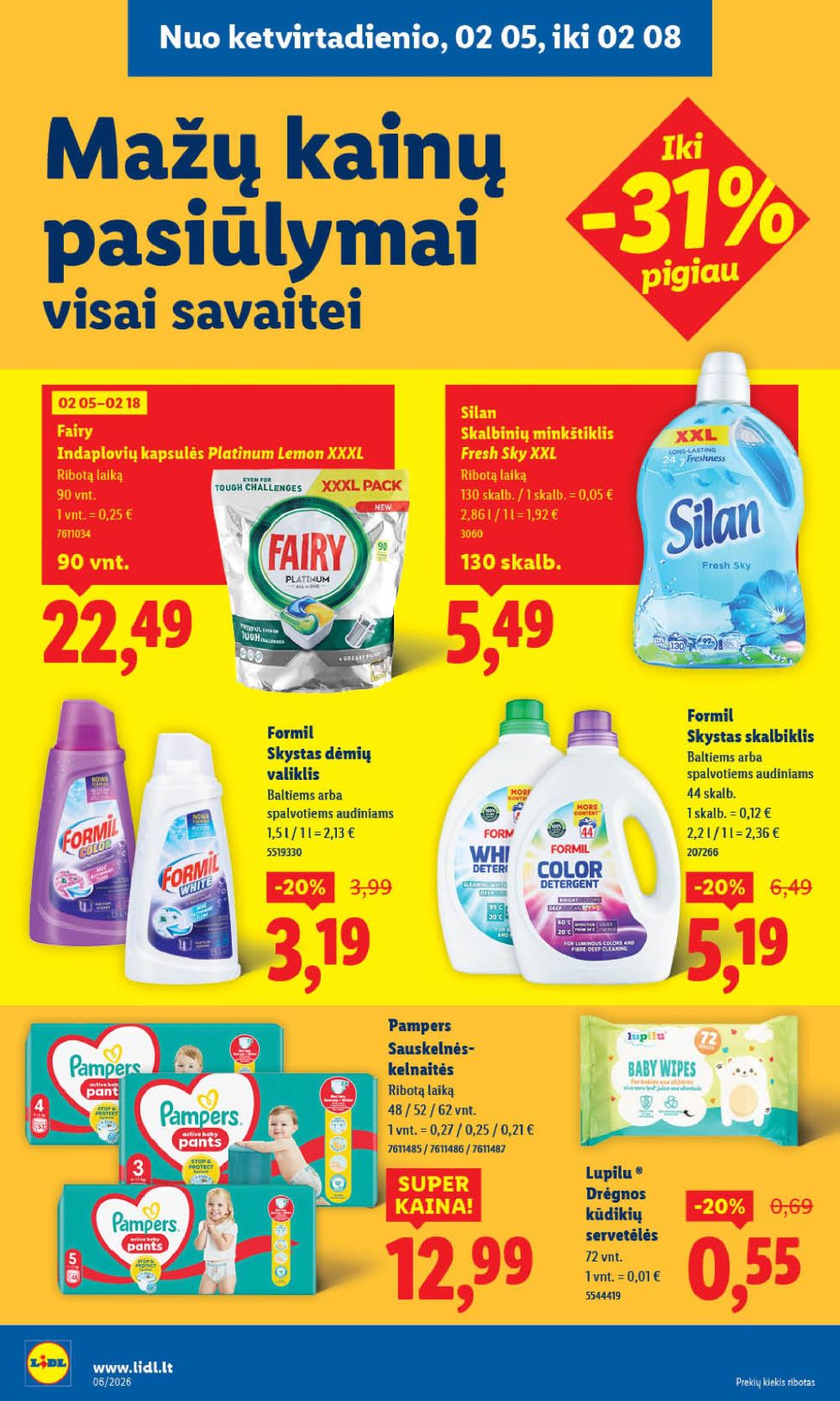 lidl - LIDL - Maisto prekių pasiūlymai (2026 02 02 - 2026 02 08) - page: 28
