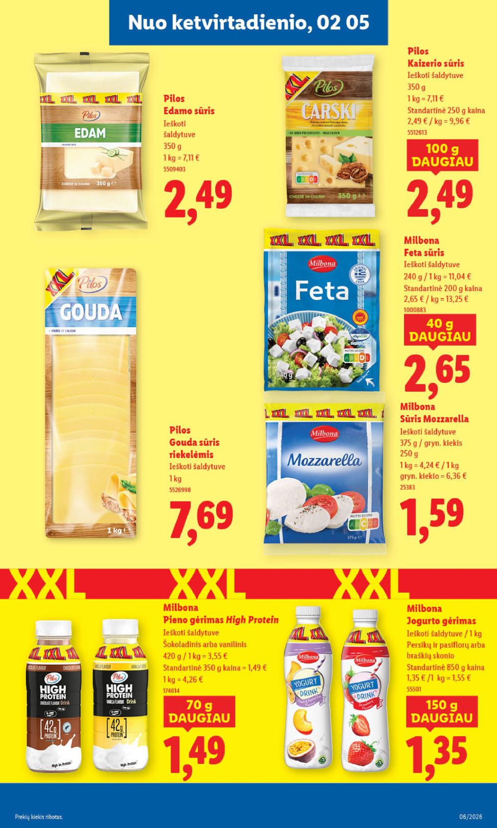 lidl - LIDL - Maisto prekių pasiūlymai (2026 02 02 - 2026 02 08) - page: 25