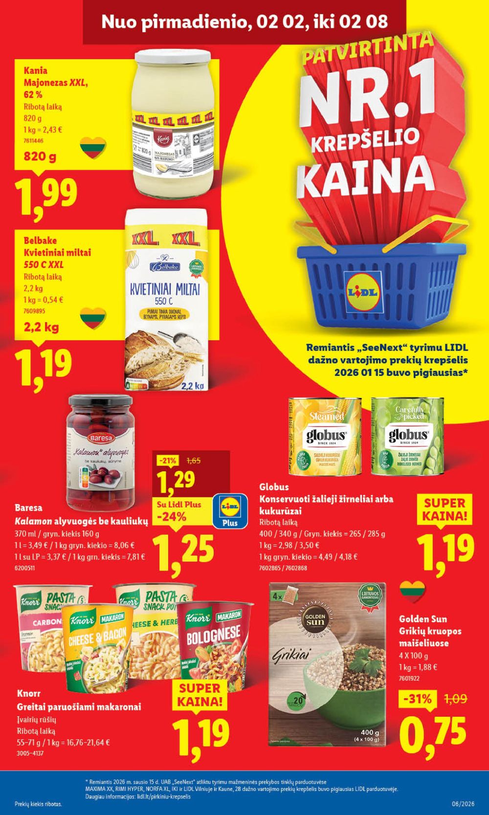 lidl - LIDL - Maisto prekių pasiūlymai (2026 02 02 - 2026 02 08) - page: 15