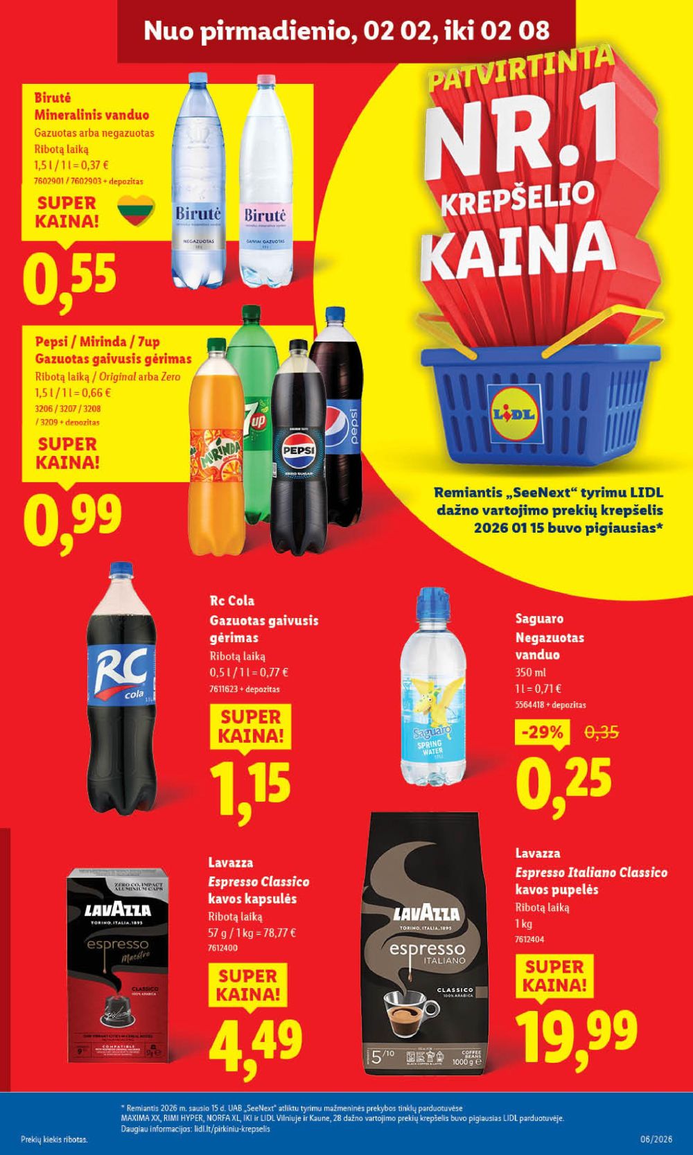 lidl - LIDL - Maisto prekių pasiūlymai (2026 02 02 - 2026 02 08) - page: 17