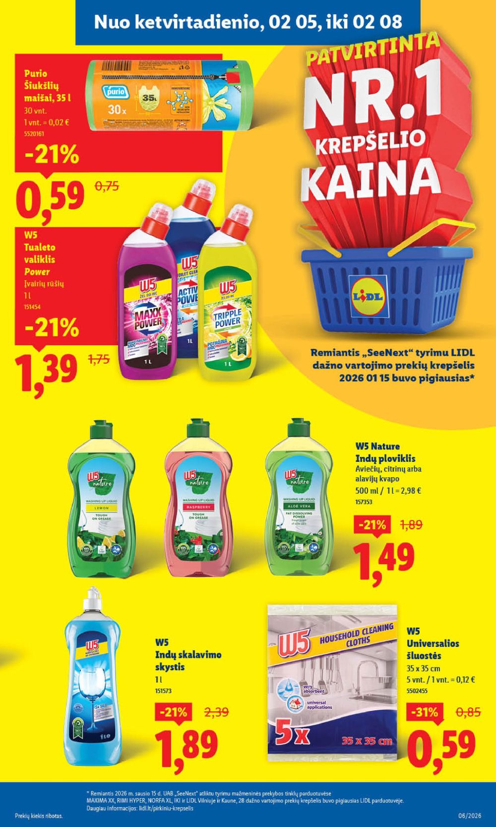 lidl - LIDL - Maisto prekių pasiūlymai (2026 02 02 - 2026 02 08) - page: 29