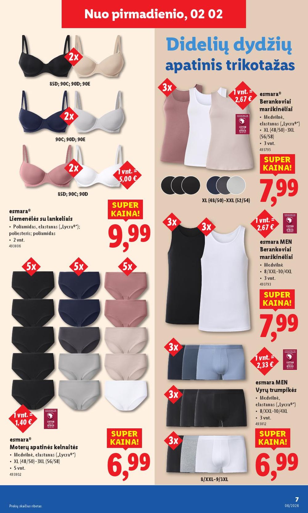 lidl - LIDL - Ne maisto prekių pasiūlymai (2026 02 02 - 2026 02 08) - page: 7