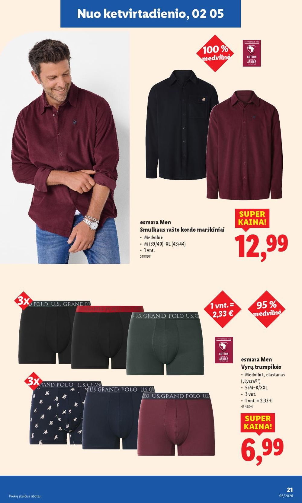 lidl - LIDL - Ne maisto prekių pasiūlymai (2026 02 02 - 2026 02 08) - page: 21