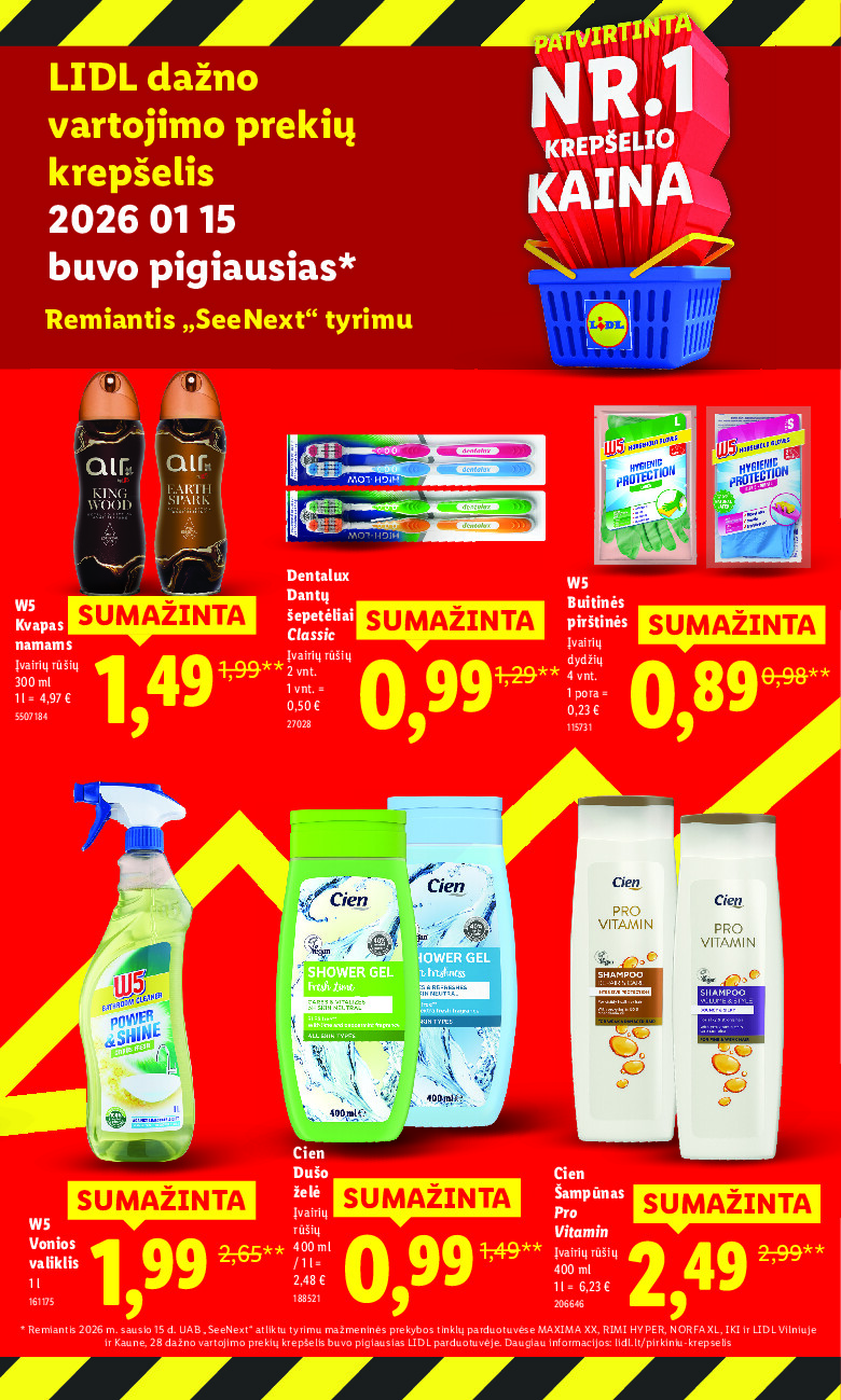 lidl - Didysis kainų mažinimas (2026-01-05 - 2026-02-22) - page: 25