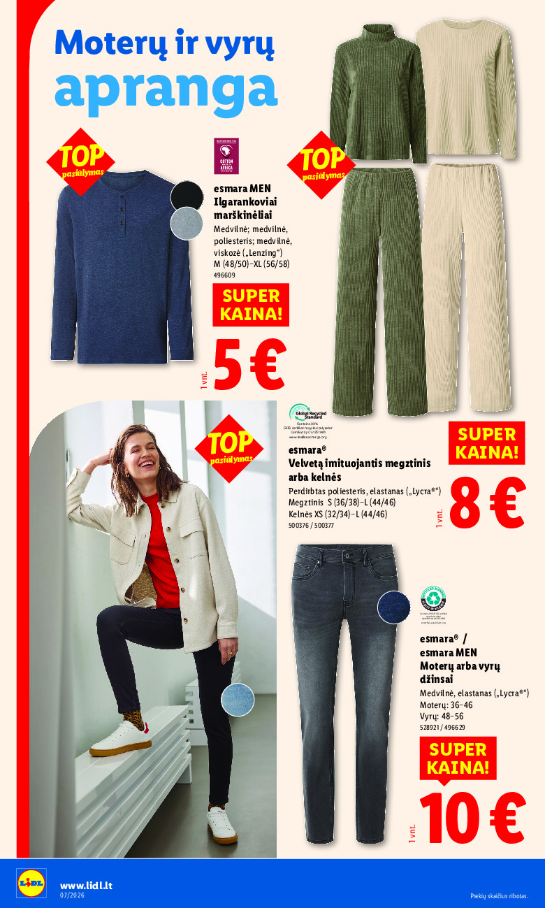 lidl - NE MAISTO PREKIŲ PASIŪLYMAI (2026-02-09 - 2026-02-15) - page: 2