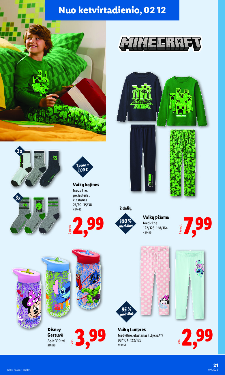 lidl - NE MAISTO PREKIŲ PASIŪLYMAI (2026-02-09 - 2026-02-15) - page: 21