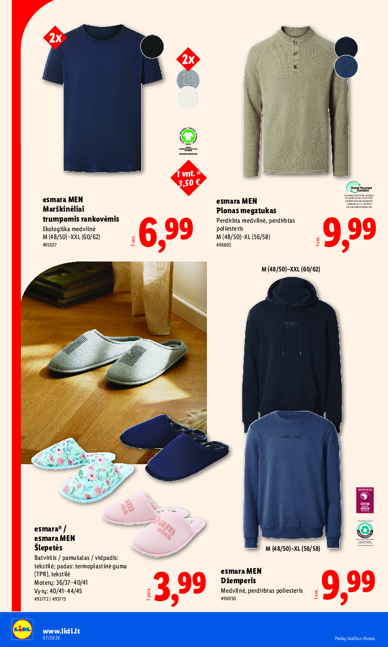 lidl - NE MAISTO PREKIŲ PASIŪLYMAI (2026-02-09 - 2026-02-15) - page: 4