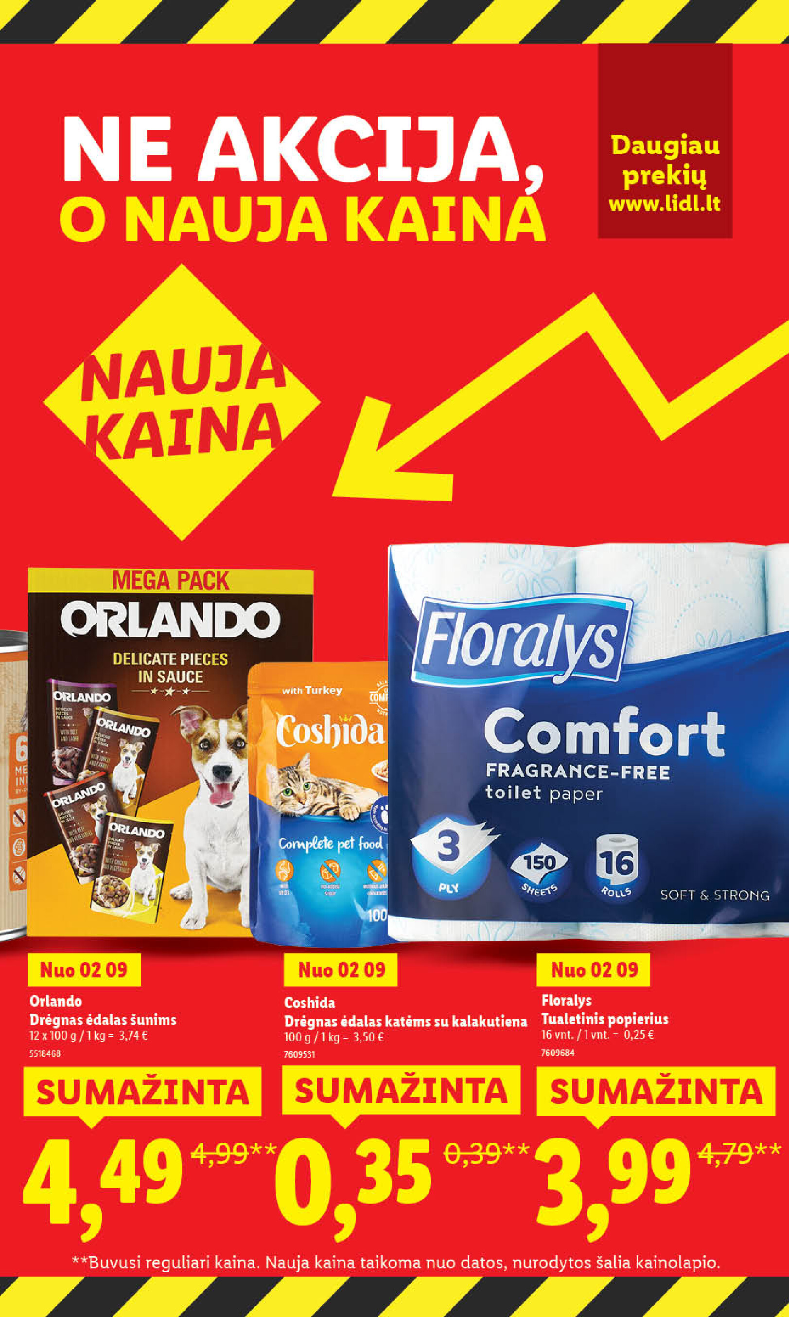 lidl - MAISTO PREKIŲ PASIŪLYMAI (2026-02-09 - 2026-02-15) - page: 3