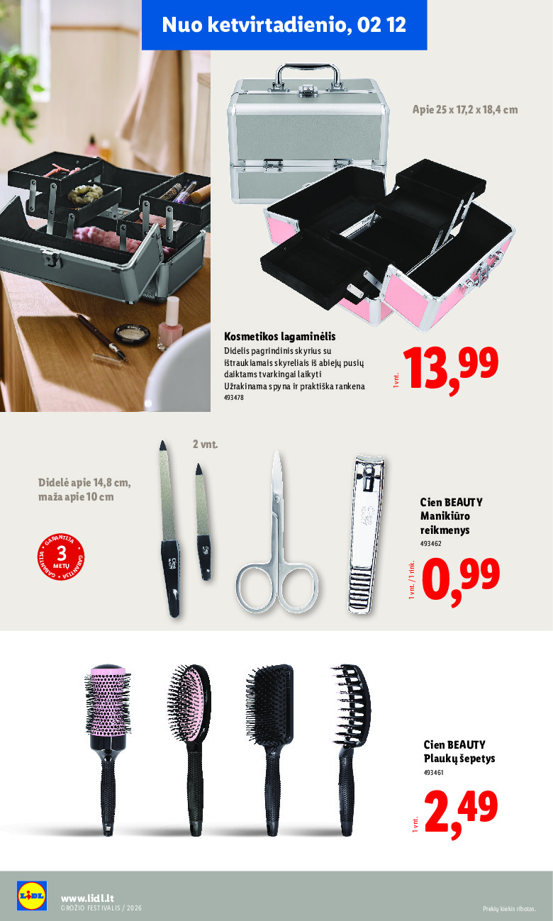 lidl - Grožio festivalis (2026-02-09 - 2026-02-25) - page: 28