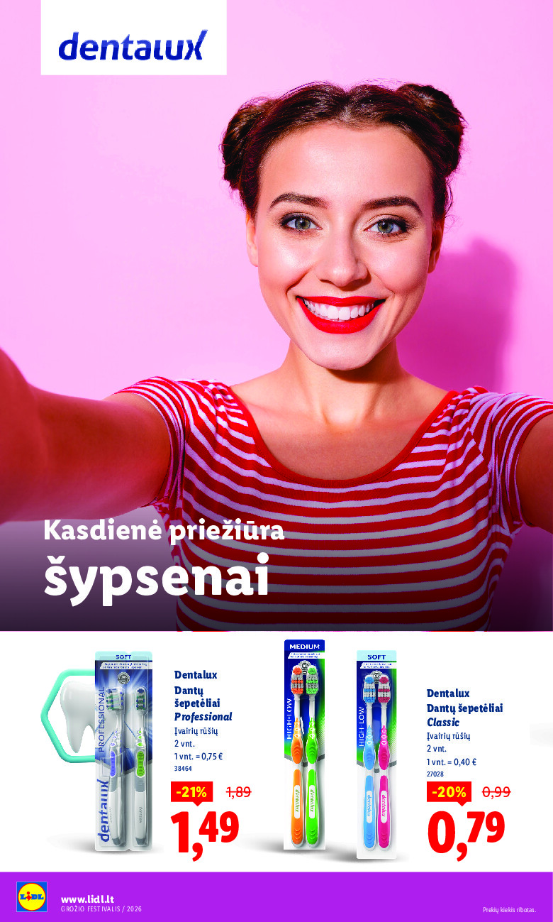 lidl - Grožio festivalis (2026-02-09 - 2026-02-25) - page: 8