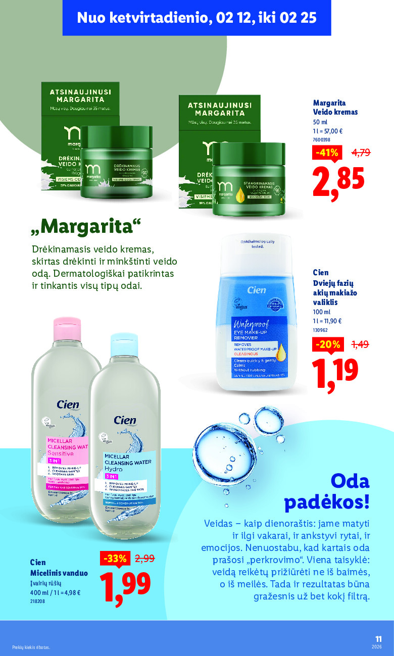 lidl - Grožio festivalis (2026-02-09 - 2026-02-25) - page: 11