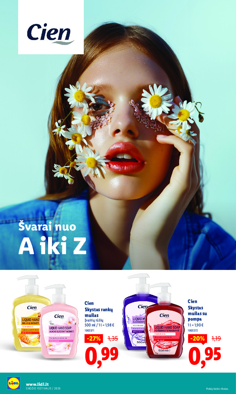 lidl - Grožio festivalis (2026-02-09 - 2026-02-25) - page: 12