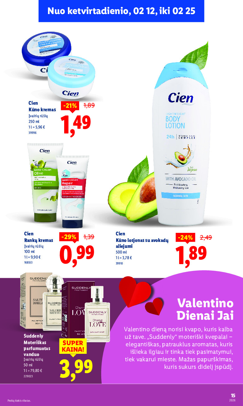 lidl - Grožio festivalis (2026-02-09 - 2026-02-25) - page: 15