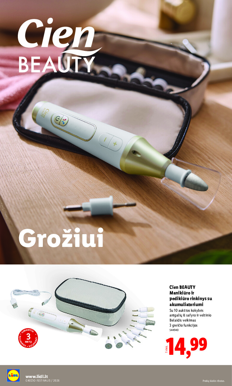 lidl - Grožio festivalis (2026-02-09 - 2026-02-25) - page: 24