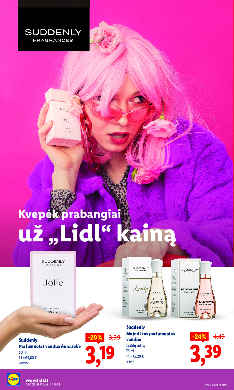 lidl - Grožio festivalis (2026-02-09 - 2026-02-25) - page: 14