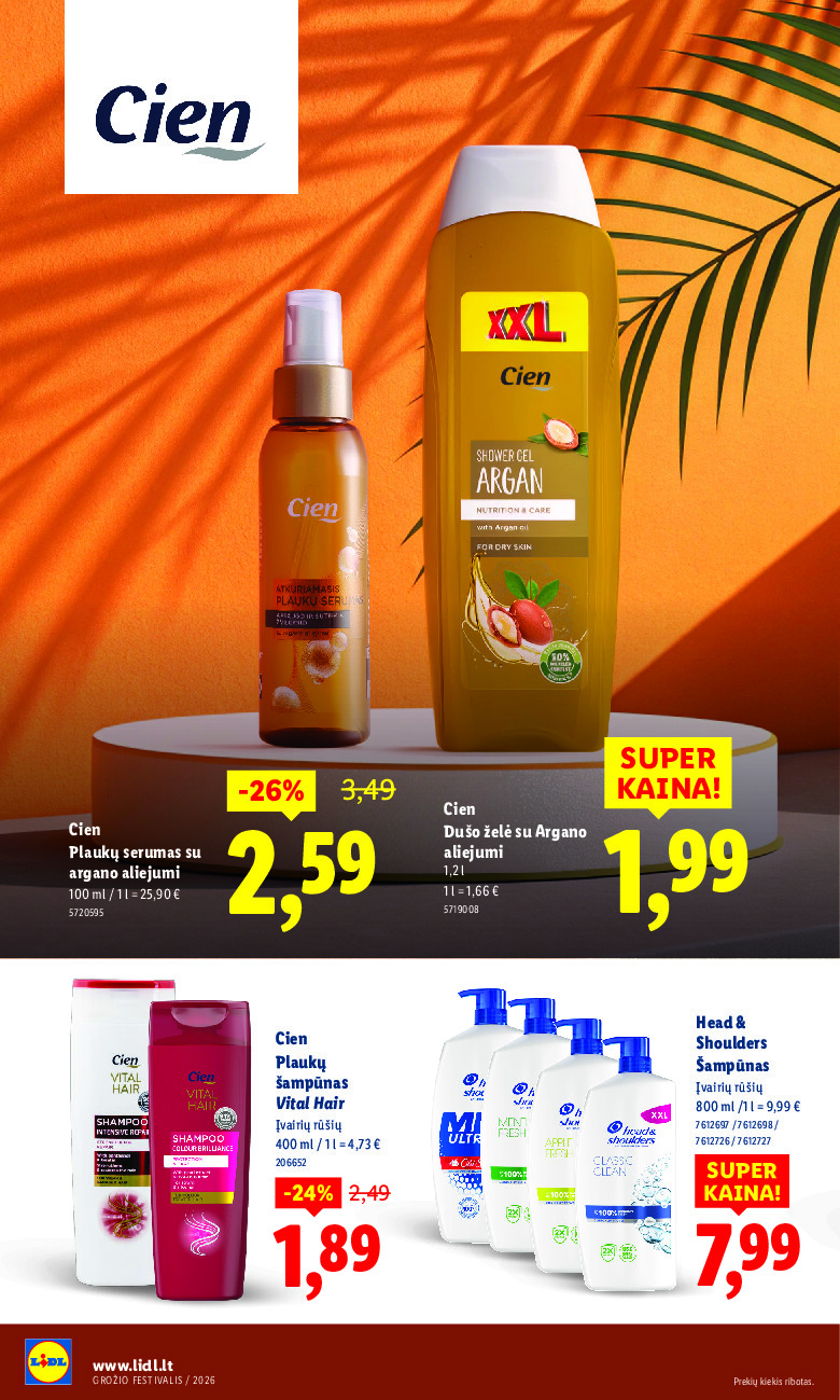 lidl - Grožio festivalis (2026-02-09 - 2026-02-25) - page: 6