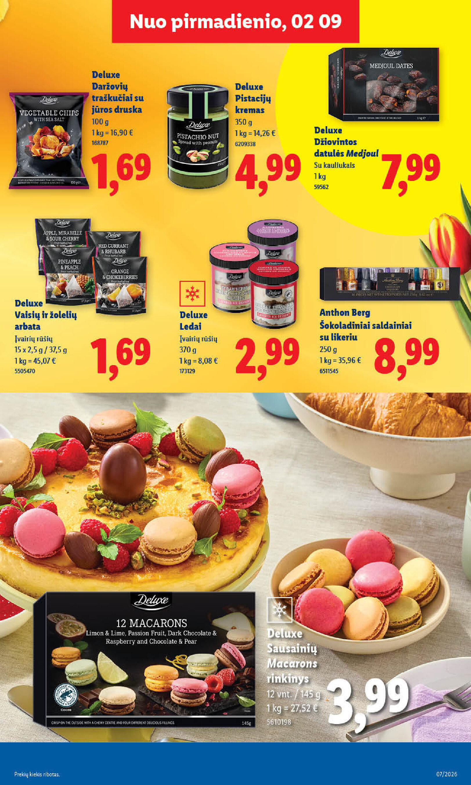 lidl - MAISTO PREKIŲ PASIŪLYMAI (2026-02-09 - 2026-02-15) - page: 11