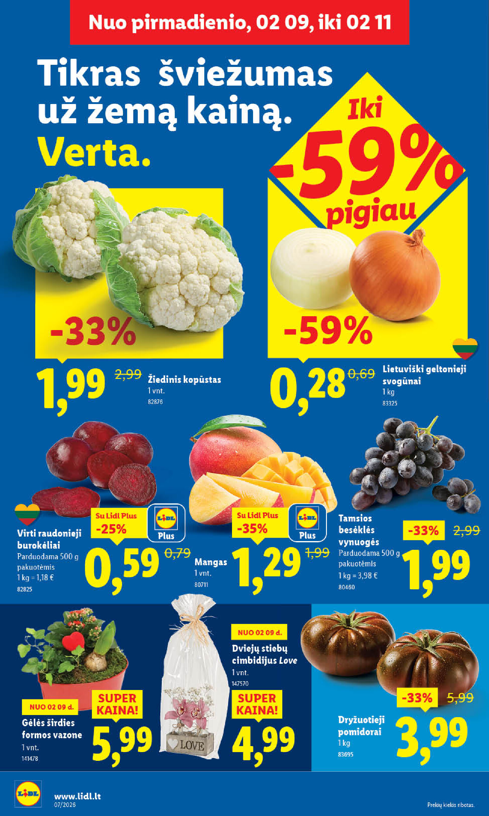 lidl - MAISTO PREKIŲ PASIŪLYMAI (2026-02-09 - 2026-02-15) - page: 4