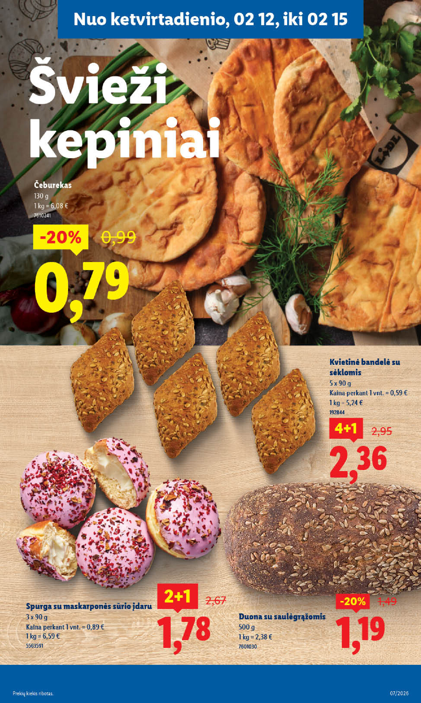 lidl - MAISTO PREKIŲ PASIŪLYMAI (2026-02-09 - 2026-02-15) - page: 33