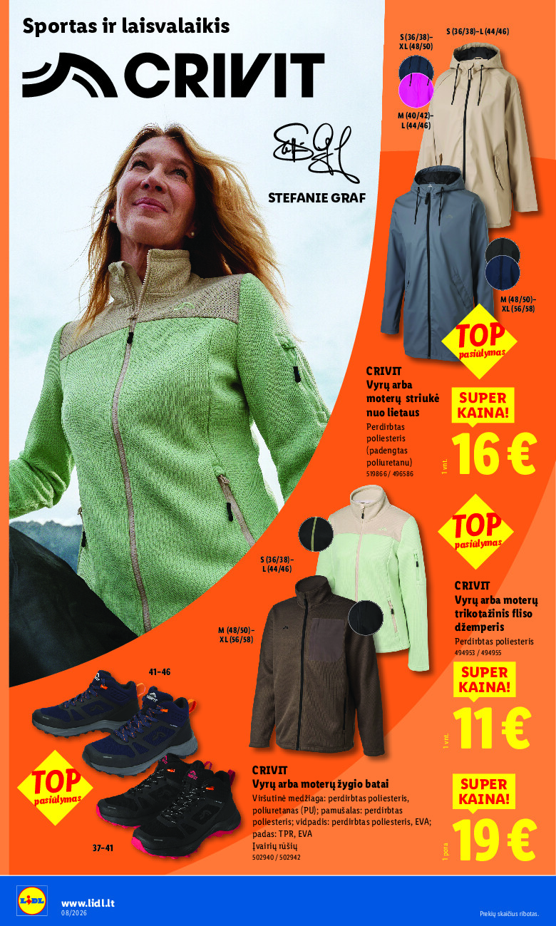 lidl - NE MAISTO PREKIŲ PASIŪLYMAI (2026-02-16 - 2026-02-22) - page: 12