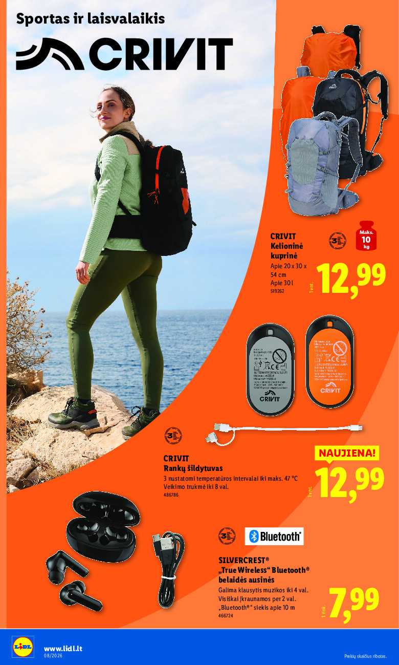 lidl - NE MAISTO PREKIŲ PASIŪLYMAI (2026-02-16 - 2026-02-22) - page: 14