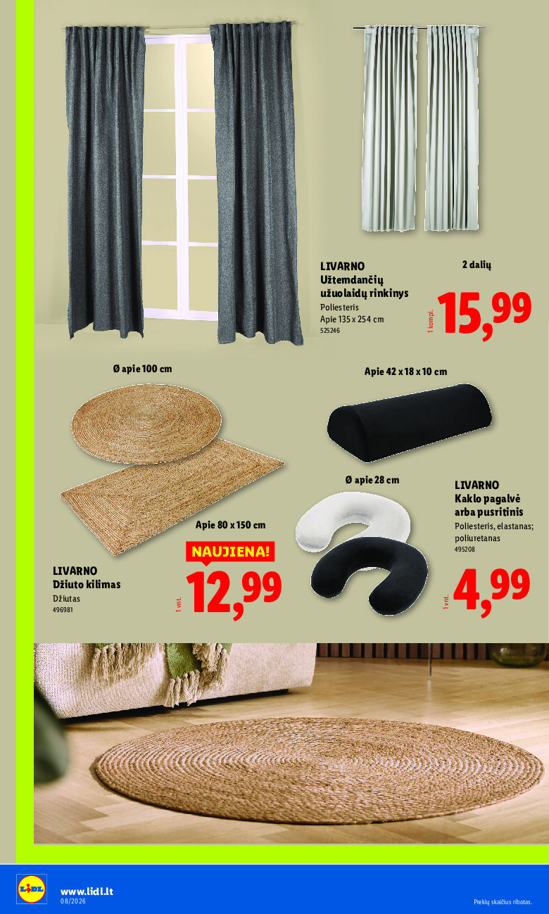 lidl - NE MAISTO PREKIŲ PASIŪLYMAI (2026-02-16 - 2026-02-22) - page: 8