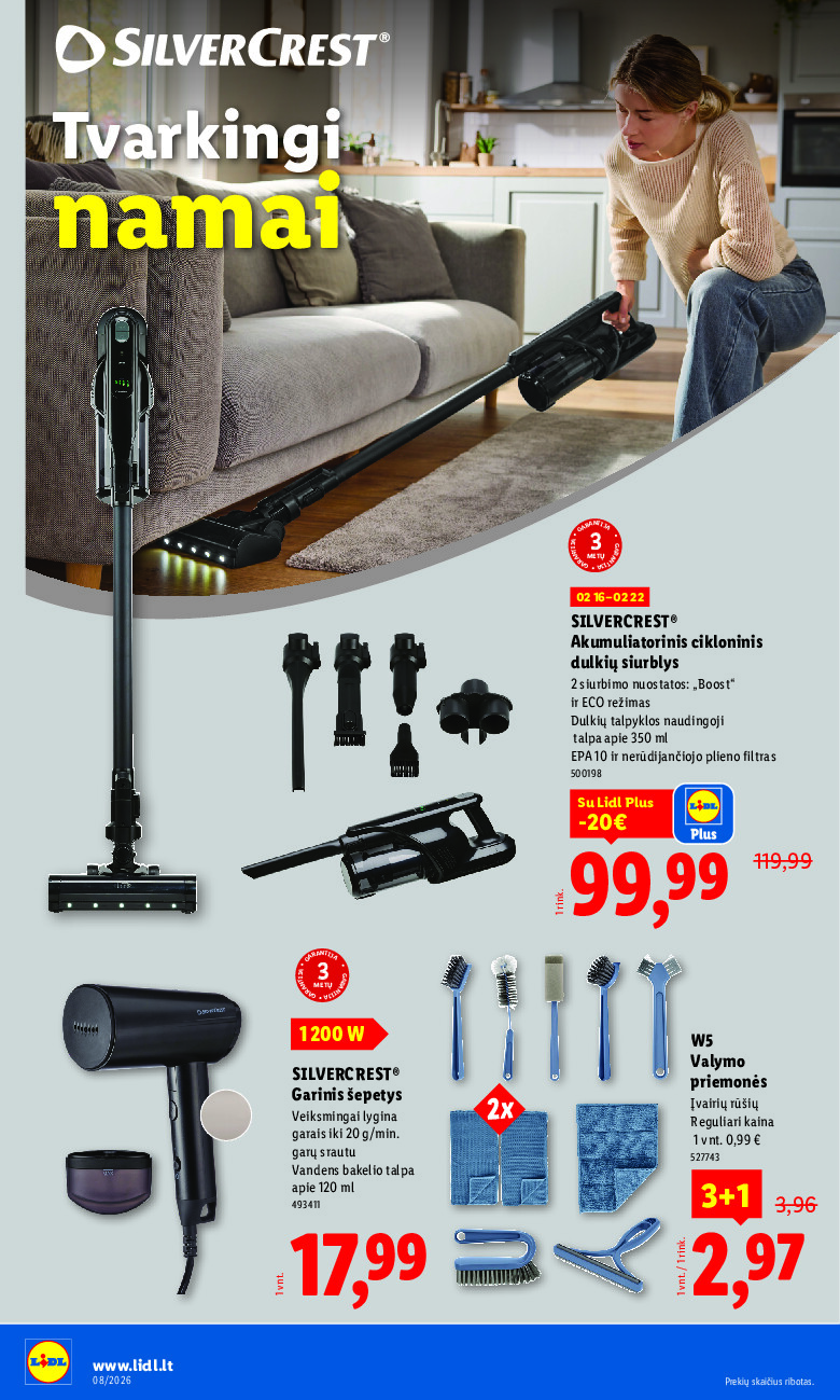 lidl - NE MAISTO PREKIŲ PASIŪLYMAI (2026-02-16 - 2026-02-22) - page: 10